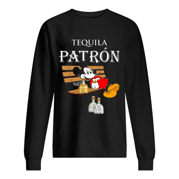 Mickey Mouse Drink Tequila Patron shirt