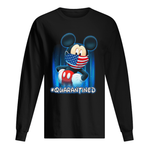 Mickey Mouse Face Mask Quarantined shirt 1