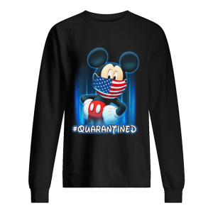 Mickey Mouse Face Mask Quarantined shirt