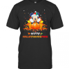 Mickey Mouse Happy Hallothanksmas Halloween Thanksgiving Christmas T-Shirt