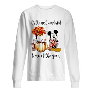 Mickey Mouse It's the most wonderful time of the year shirt 2