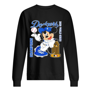 Mickey Mouse Los Angeles Dodgers Champions 2020 World Series shirt