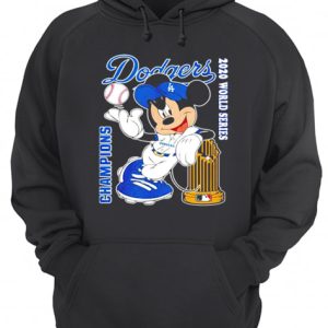 Mickey Mouse Los Angeles Dodgers Champions 2020 World Series shirt 3