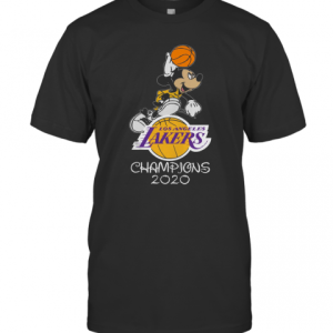 Mickey Mouse Los Angeles Lakers Champions 2020 T-Shirt