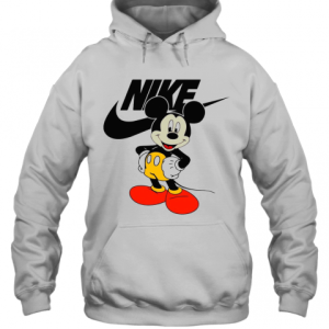 Mickey Mouse Nike Logo T Shirt 3