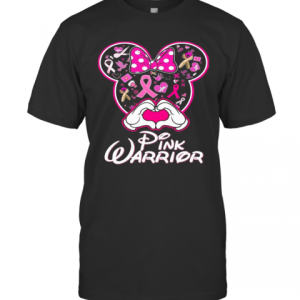 Mickey Mouse Pink Warrior T-Shirt