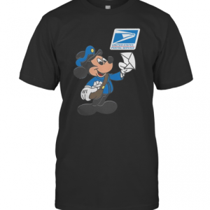 Mickey Mouse Postman United States Postal Service T-Shirt