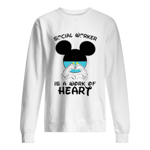 Mickey Mouse Social Worker Is A Work Of Heart COVID 19 shirt 2