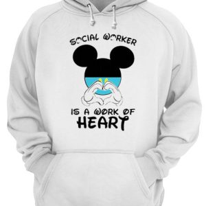 Mickey Mouse Social Worker Is A Work Of Heart COVID 19 shirt 3