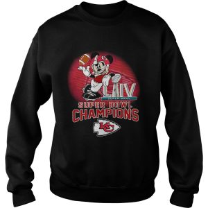 Mickey Mouse mashup Kansas City Chiefs Super Bowl LIV Champions shirt 3