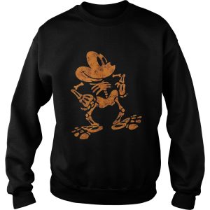 Mickey Mouse skull bone t shirt 3