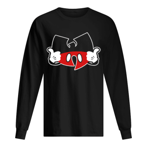 Mickey mouse Wu-tang Clan logo shirt