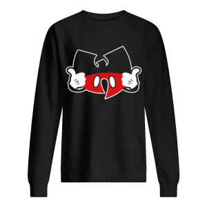 Mickey mouse Wu-tang Clan logo shirt