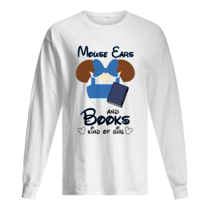 Mickey mouse ears and books kind of girl shirt 1