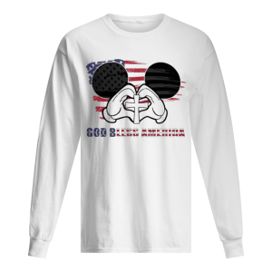 Mickey mouse god bless america flag independence day shirt 1