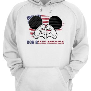 Mickey mouse god bless america flag independence day shirt 3