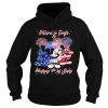 Mickey mouse have a safe and happy 4th of july firework american flag independence day shirt
