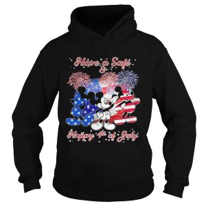 Mickey mouse have a safe and happy 4th of july firework american flag independence day shirt