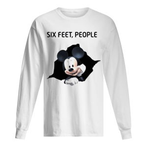 Mickey mouse six feet people shirt 1