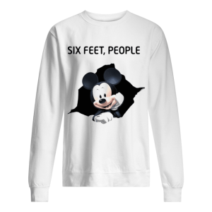 Mickey mouse six feet people shirt 2