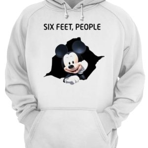 Mickey mouse six feet people shirt 3