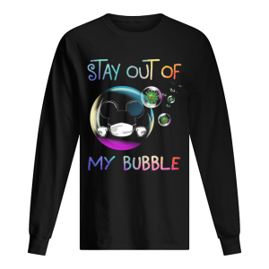 Mickey mouse wear mask stay out of my bubble coronavirus shirt