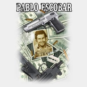 Pablo Escobar collage T shirt 2