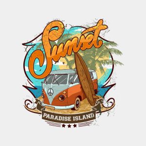 Paradise island – T-shirt