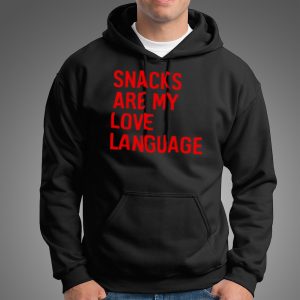 Snacks Are My Love Language Shirt 2