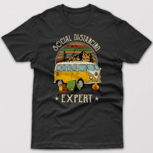 Social Distancing Expert T shirt 1