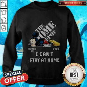 UPS Mickey Mouse Covid 19 2020 I Can’t Stay At Home Shirt