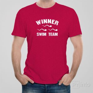 Winner Swim team T shirt 1