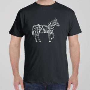 Zebra T shirt 1