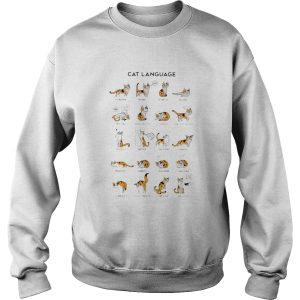 cat language meow shirt