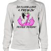 flamingo fuck do i look like a freaking people person shirt