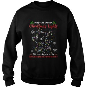 may the lovely Christmas lights fill your lights with brightness and positivity shirt 3