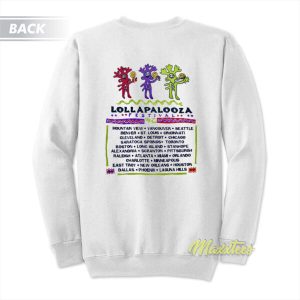 1992 Lollapalooza Festival Sweatshirt 3