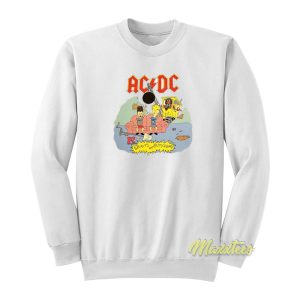 1996 Beavis and Butthead ACDC Mtv Sweatshirt