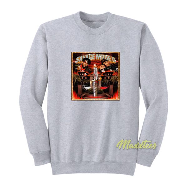 21 Savage and Metro Boomin Savage Mode 2 Sweatshirt