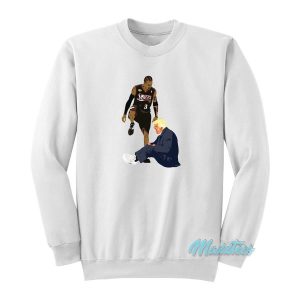 Allen Iverson Crossing Donald Trump Sweatshirt