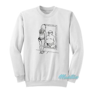 Annie Lederman Danny Devito Girl Mirror Sweatshirt