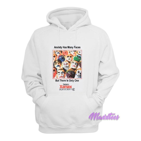 Anxiety Has Many Faces Sweatshirt