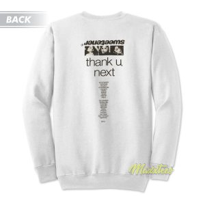 Ariana Grande Sweetener World Tour 2019 Sweatshirt