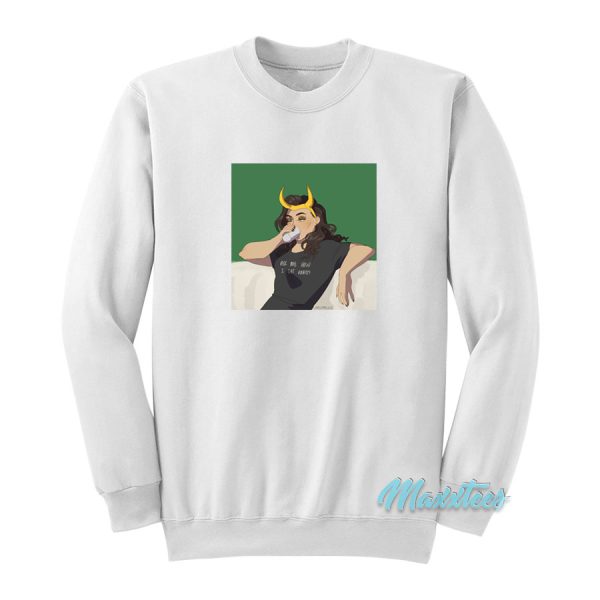 Ask Me How I Got Rabies Loki Sweatshirt