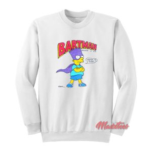 BARTMAN The Simpsons 1989 Sweatshirt