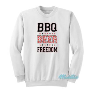 BBQ Beer Freedom Sweatshirt