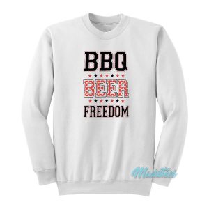 BBQ Beer Freedom Sweatshirt