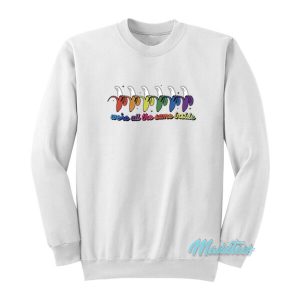 Banana Were All The Same Inside Pride Sweatshirt