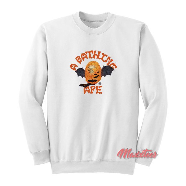 Bape Halloween Bat A Bathing Ape Sweatshirt