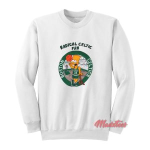 Bart Simpson Radical Boston Celtics Sweatshirt